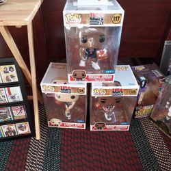 Michael Jordan, Larry Bird, Magic Johnson  Funko Pop Jumbo Lot Of 3