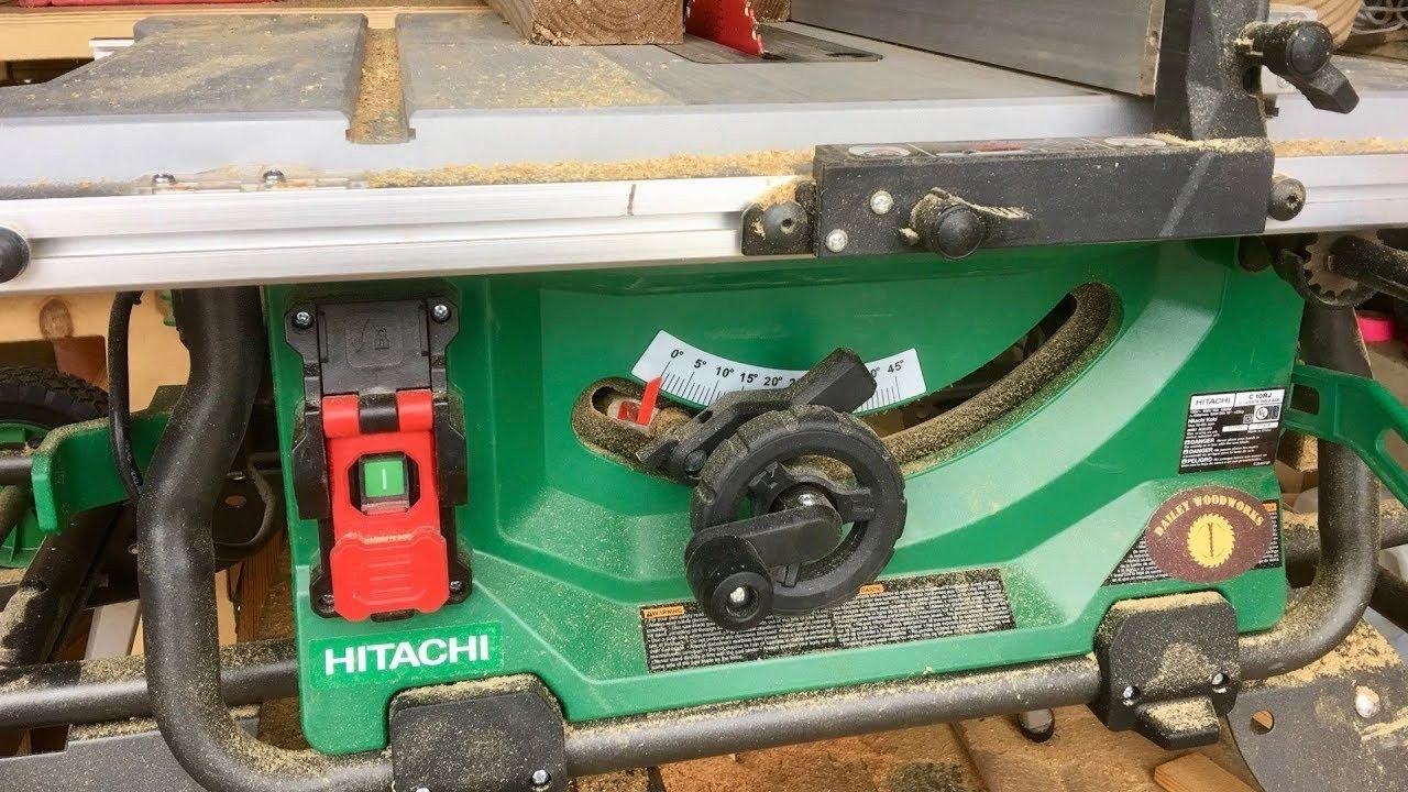 Hitachi C10RJ 10" 15-Amp Jobsite Table Saw