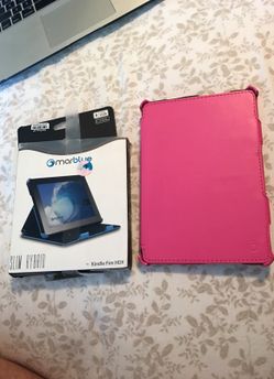 Pink case / stand for kindle Fire HDX