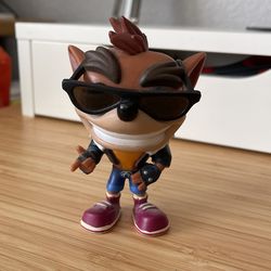 Crash Bandicoot Biker Outfit #275 Funko