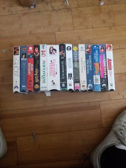 Misc VHS Movie Tapes