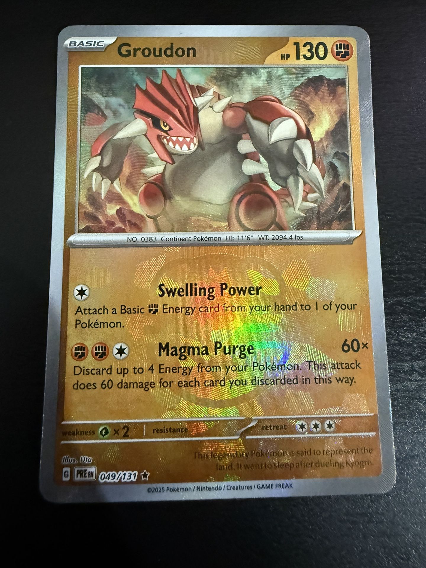 Pokemon Groudon Master Ball