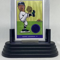 Randy Johnson 2002 Fleer “Tradition Patch” Card