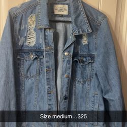 Blue jean jacket