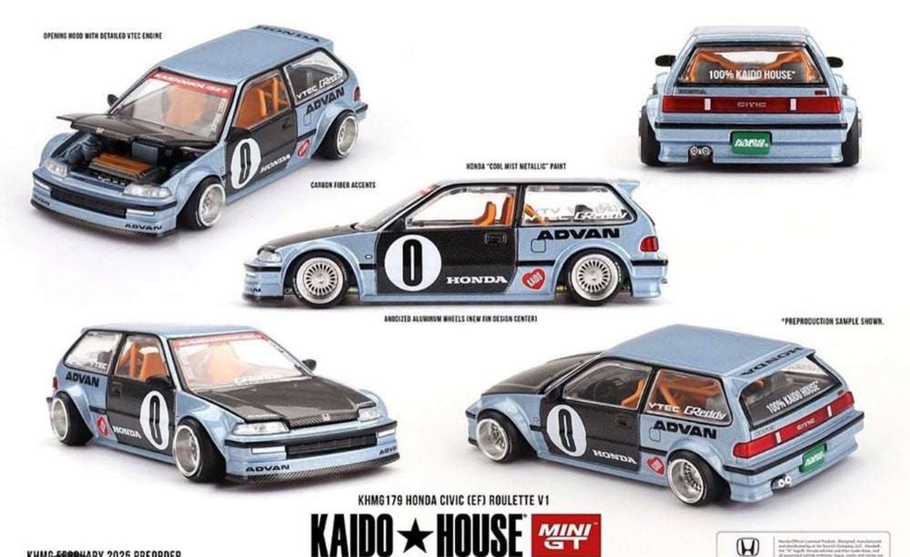 Kaido House X Honda Civic EF 