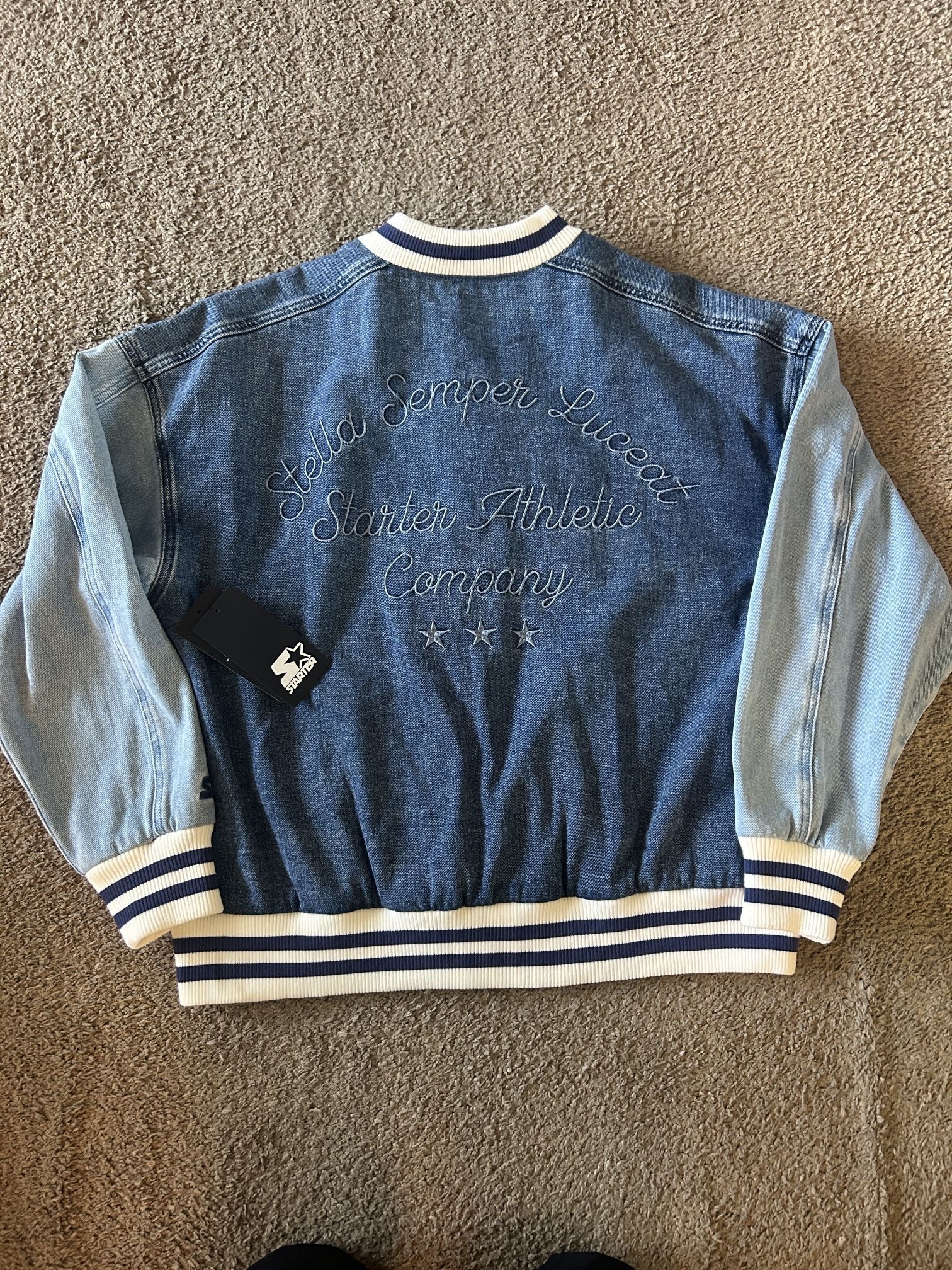 STARTER VARSITY JACKET Size L