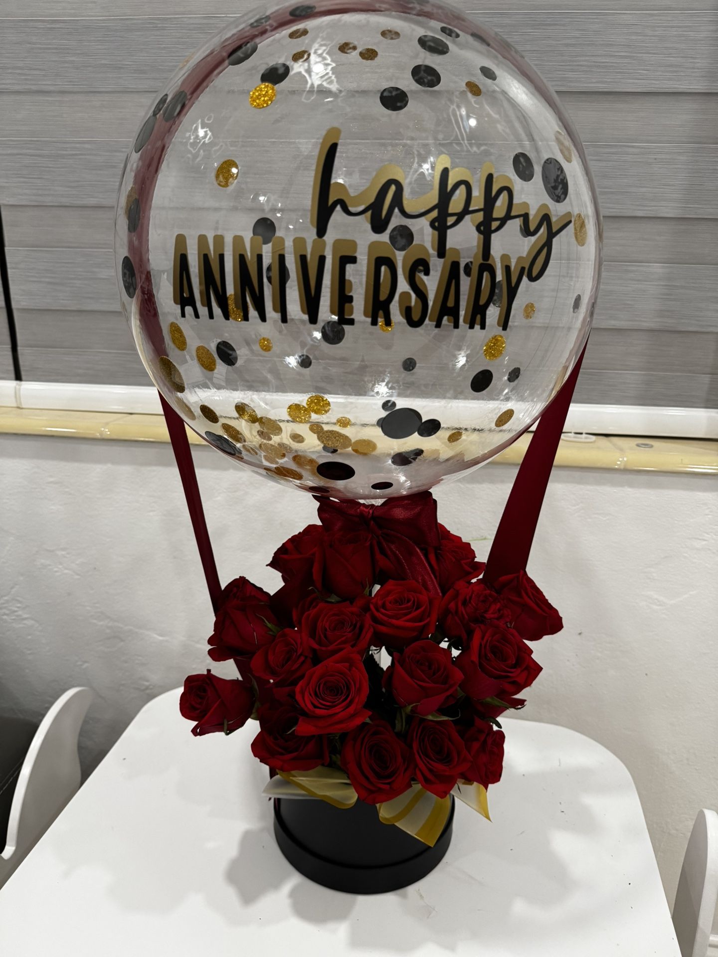 Flowers Balloon Gift