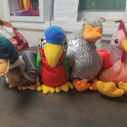 Beanie Babies Retired Birds