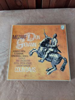 Mozart DON GIOVANNI Colin Davis 4 LP Set