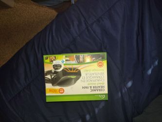 Car plug heater and fan