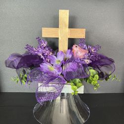  Flower Arrangement Cross