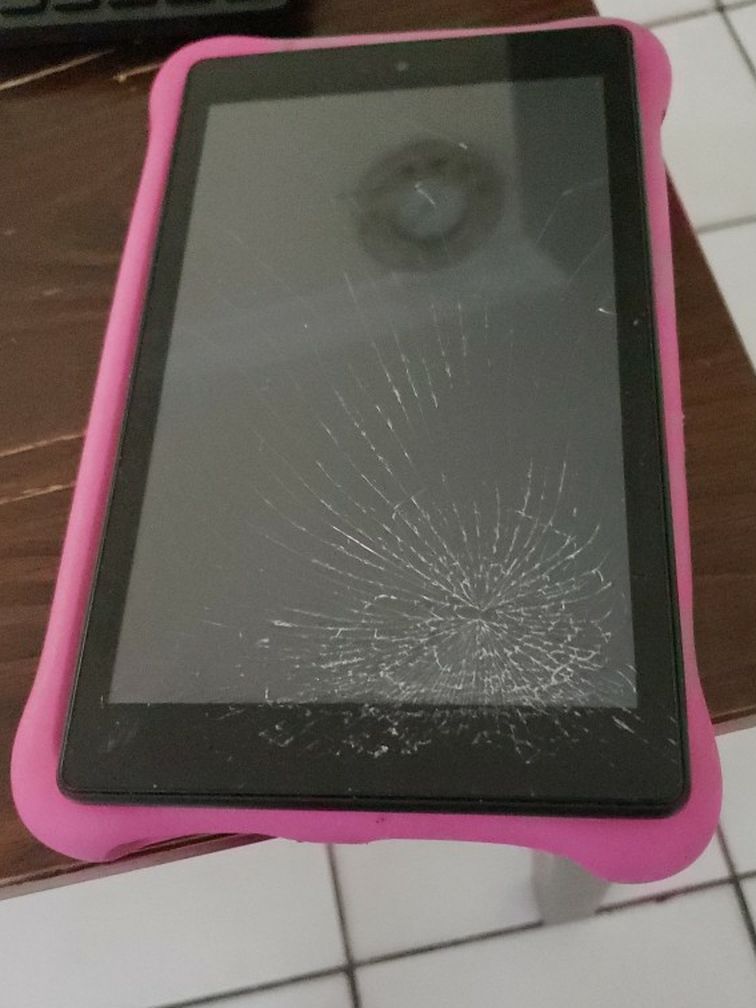 Fire Tablet 7 Works Cracked Screen