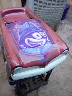 Custom pedal car