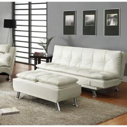 SOFA CAMA CON OTTOMAN NUEVO 