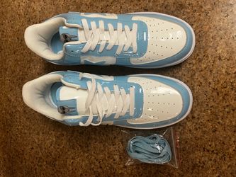 Nike Air Force 1 Low Baby Blue Patent Leather