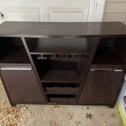Brown Storage Cabinet 