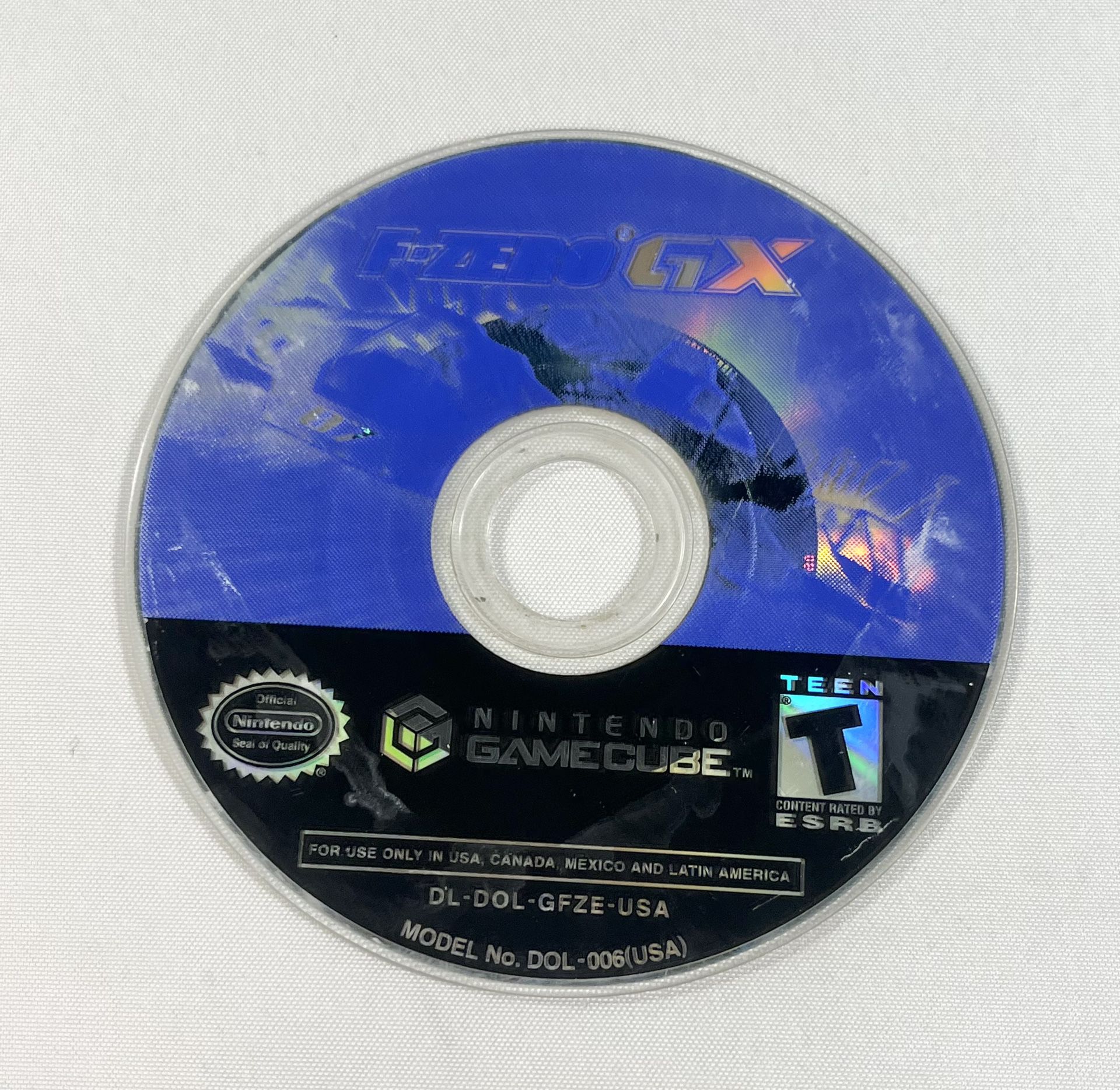 F-Zero GX Nintendo GameCube 2003 Disc Only Parts/Repair