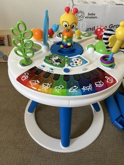 Baby Einstein Around We Grow 4-in-1 Walker, Discovery Activity Center and Table