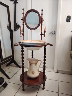 Antique Wooden washstand