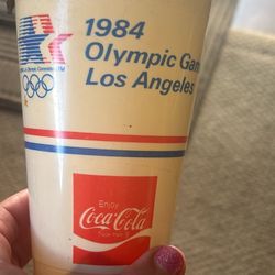 Plastic 1984 Olympic Souvenir Cup