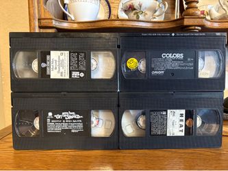 9 case-less assorted VHS Lot