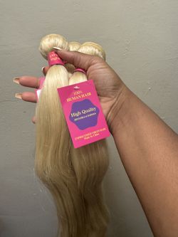 Blonde Bundles Human Hair 26”,28”, 30”