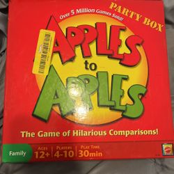 Apples to Apples