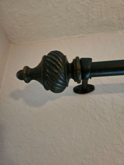 Long Curtain Rod Set