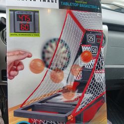 Sharper Tabletop Basketball Court