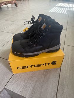 Carhartt Waterproof Work Boots Black