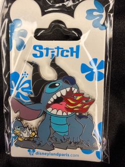 Disneyland Paris Stitch Enamel Pin