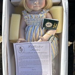 Collector Porcelain Dolls 