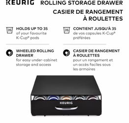 Keurig Rolling K-Cup Storage Drawer