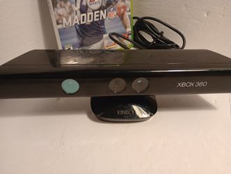 Xbox 360 Kinect Camera And Game