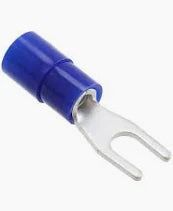 BLUE FORK TERMINALS (100pcs)