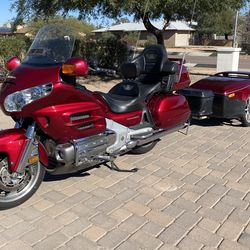 Honda GL 1800  & Bushtec Trailer available