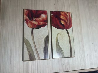 Floral wall decor