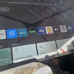 LG 50" Inch Smart TV with Remote