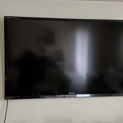 55 Inch TV & Wall Mount