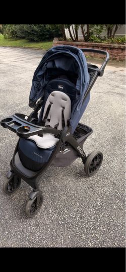 Chicco Bravo Baby Stroller – Navy Blue