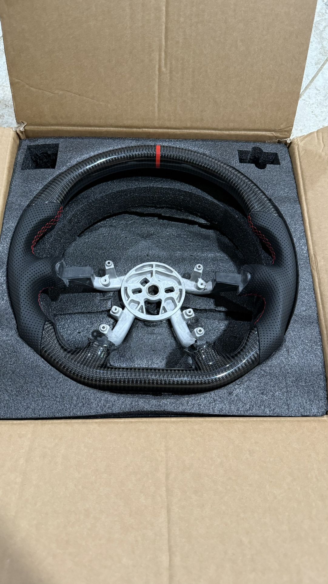 1(contact info removed) Corvette Carbon Fiber Steering Wheel