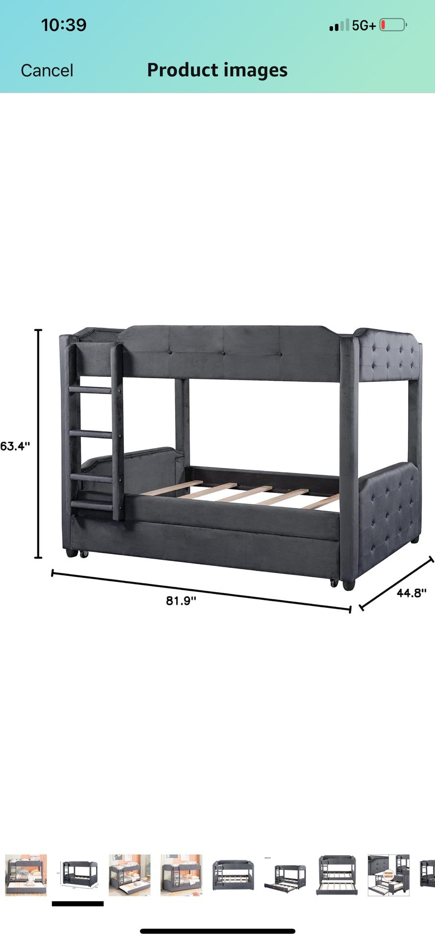 twin over twin with pull out bed