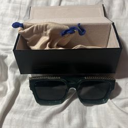 Louis Vuitton green marble millionaires