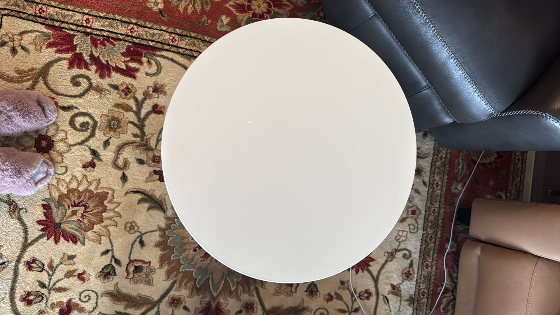 IKEA HEMNES CARB P2 White Round Table