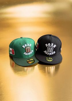 Mexico Born X raised fitted caps size 7 1/8, 7 1/4, 7 3/8, 7 1/2, 7 5/8