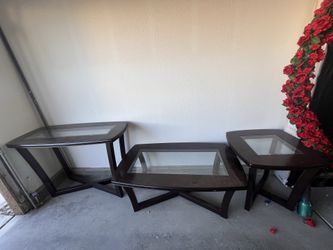 Living room table set
