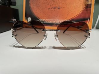 Cartier Heart Sale Brown Gradient Sunglasses for Sale in Baltimore, MD -  OfferUp