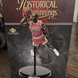 Upper Deck Historical Beginnings Michael Jordan NBA Boxed Action Figure