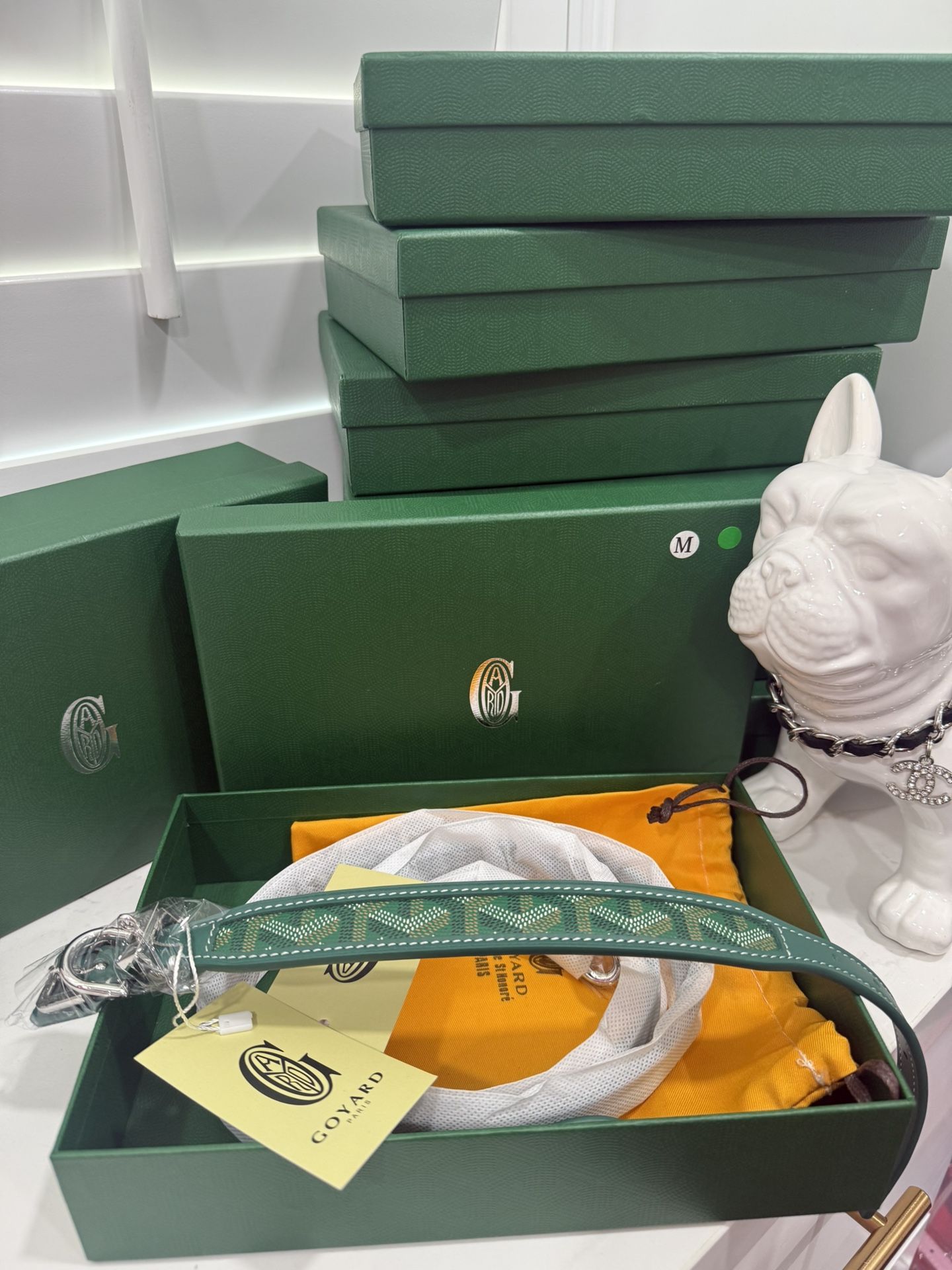 Dog Collar And Leash Set