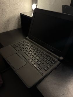 Black Chromebook Laptop